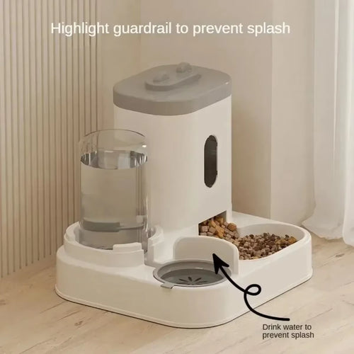 Automatic Pet Feeder & Water Bowl