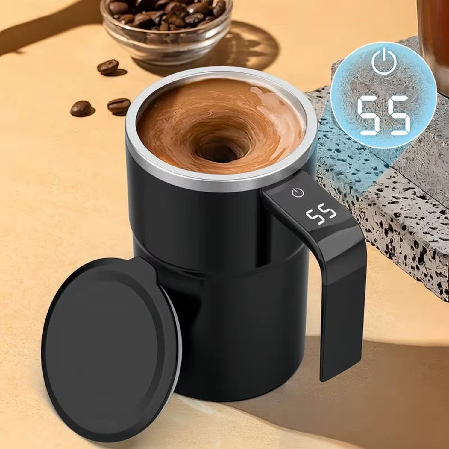 Intelligent Self-Stirring Coffee Cup