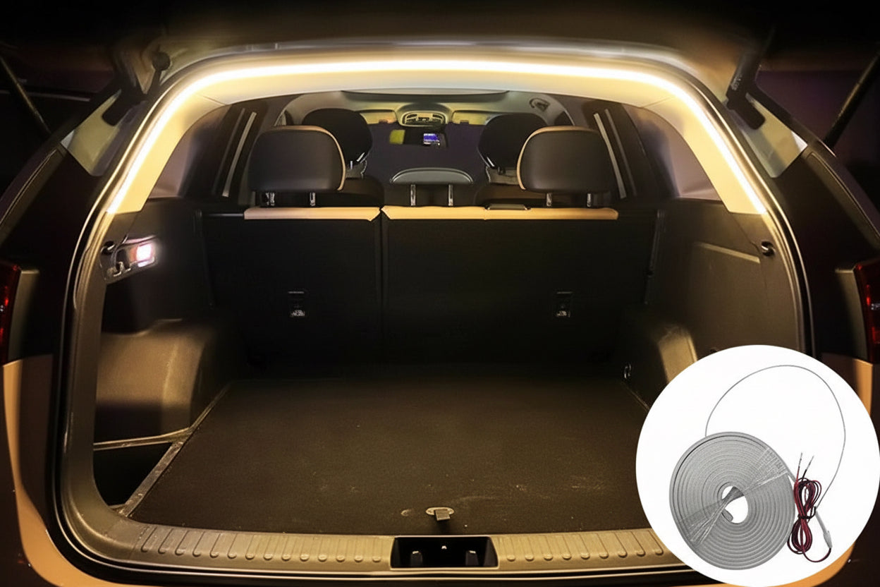 Wireless and Auto-Sensing Trunk LED Ambient Light Strip 