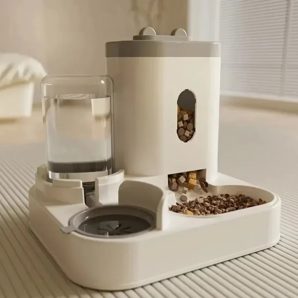 Automatic Pet Feeder & Water Bowl