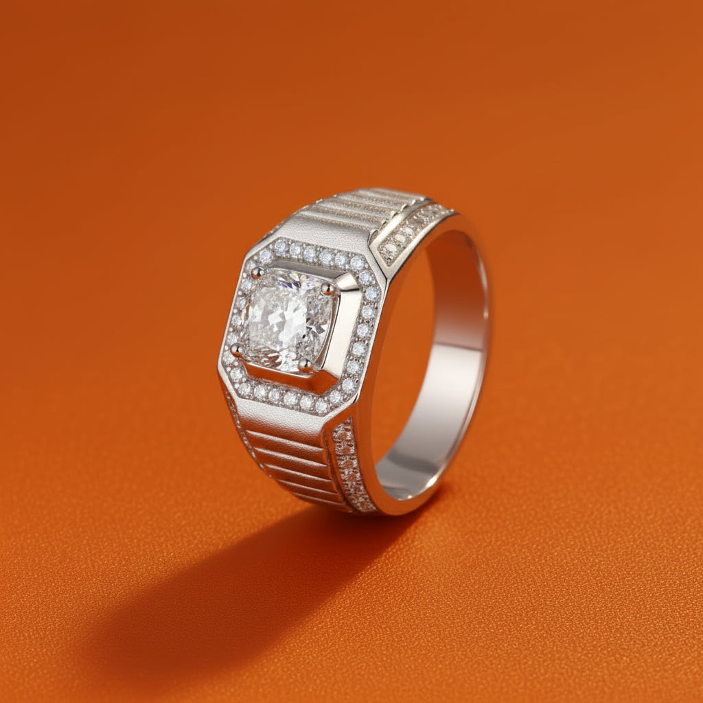 MEN'S FINGER WATCH RING