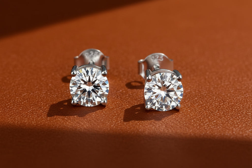 THE CLASSIC ROUND CUT EARRINGS