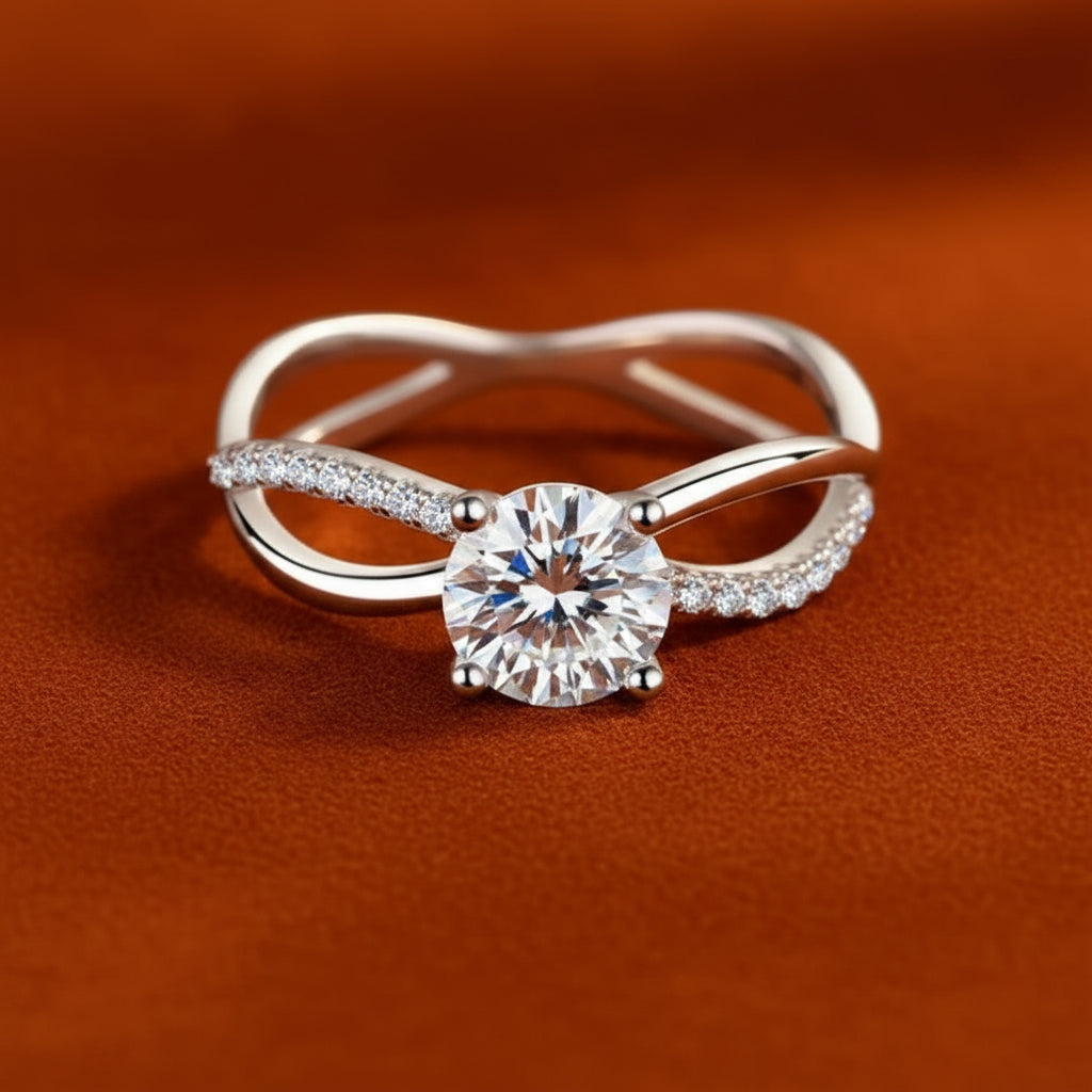 The Infinity Twist Ring