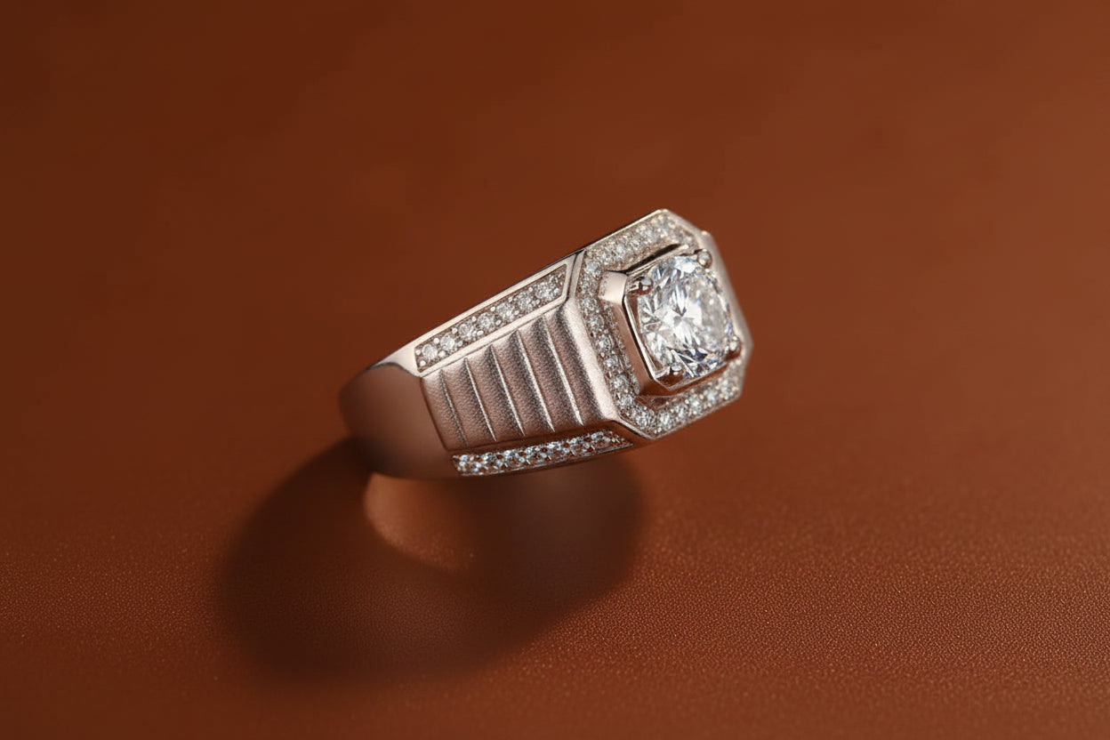 MEN'S FINGER WATCH RING