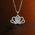 THE ICED-OUT QUEEN CROWN NECKLACE