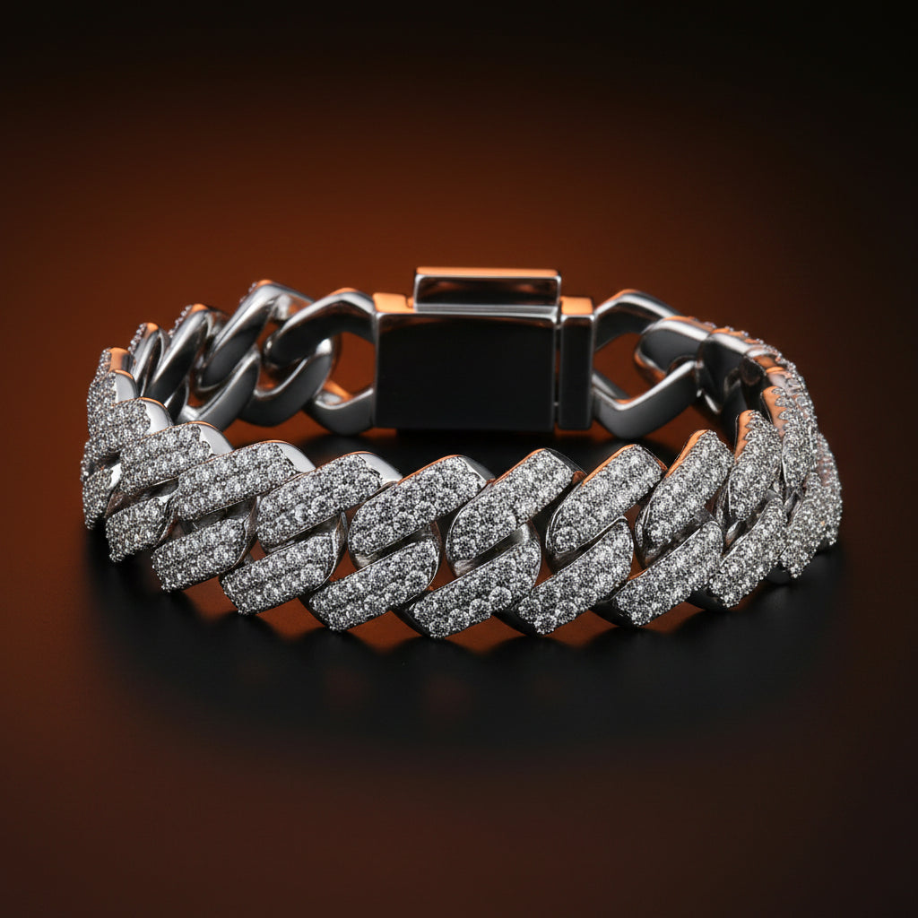 ICED-OUT DIMOND BRACELET