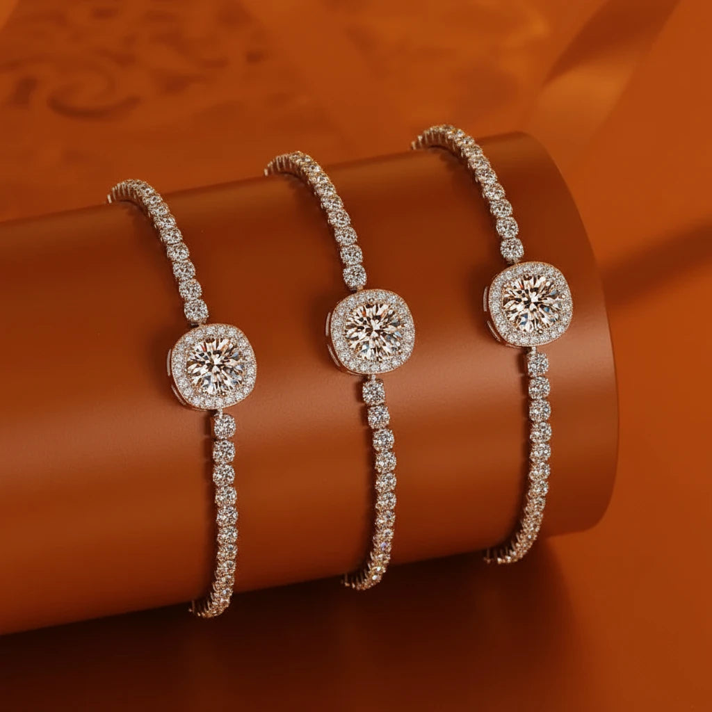 THE ELEGANT CENTER DIMOND BRACELET