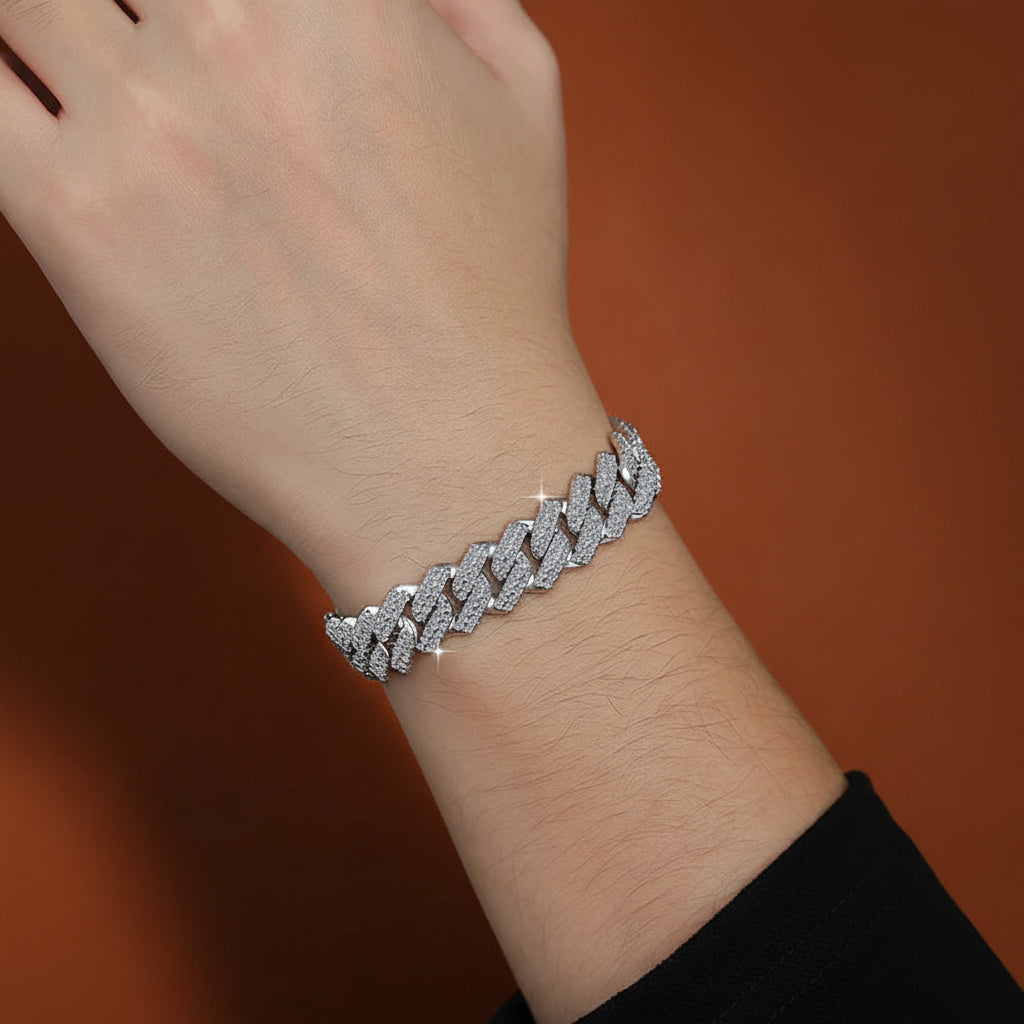 ICED-OUT DIMOND BRACELET