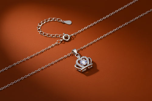 HEART CROWN PENDANT