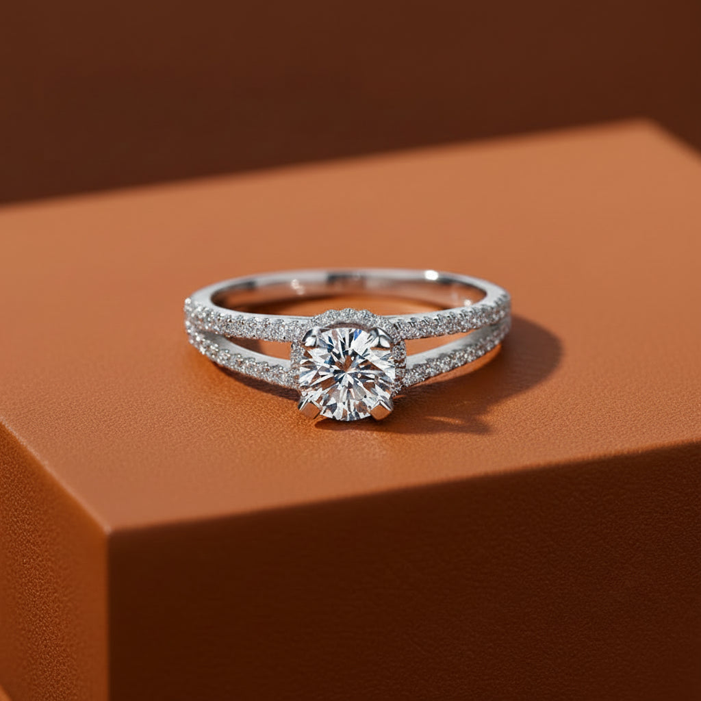 The Seraphina Split-Shank Ring