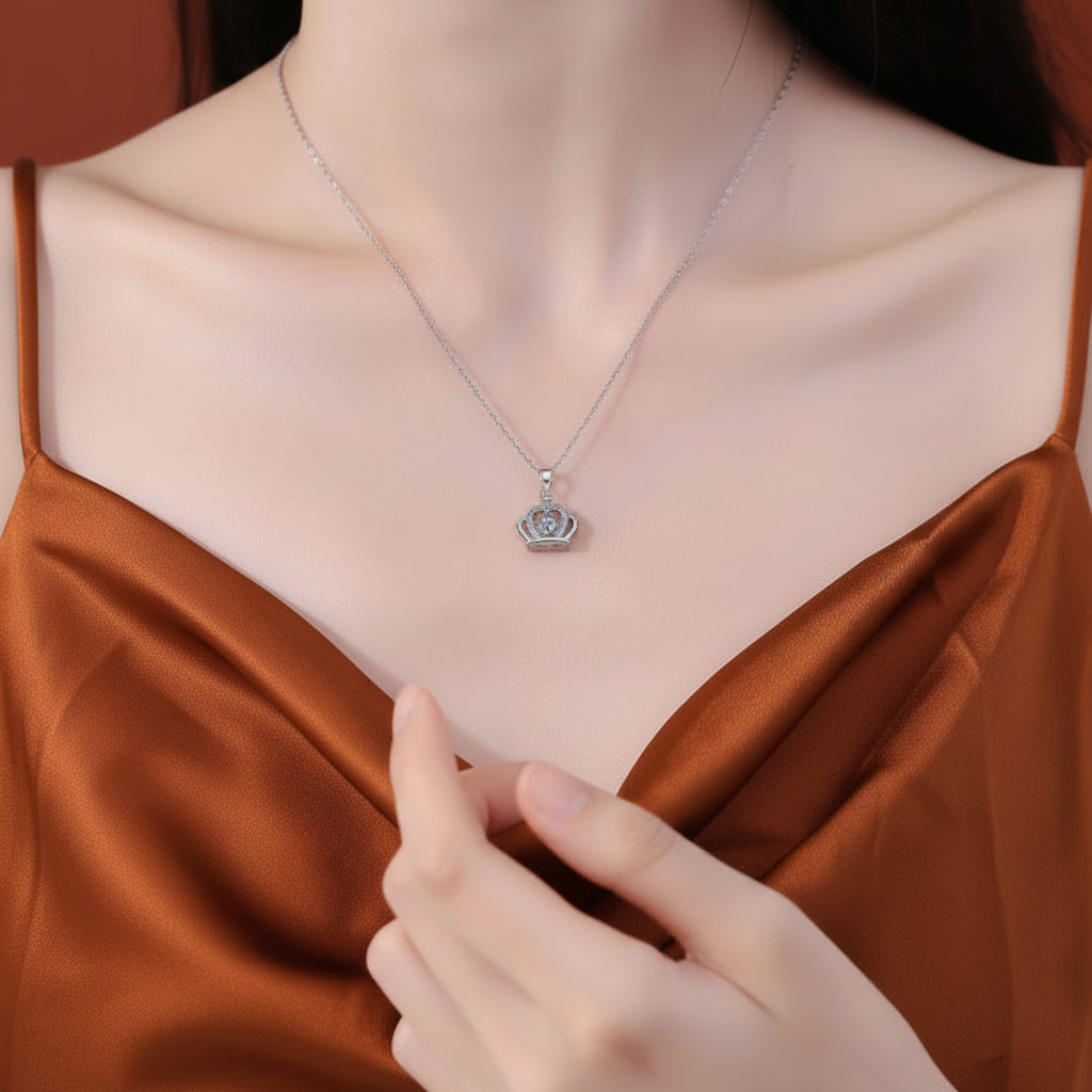 HEART CROWN PENDENT