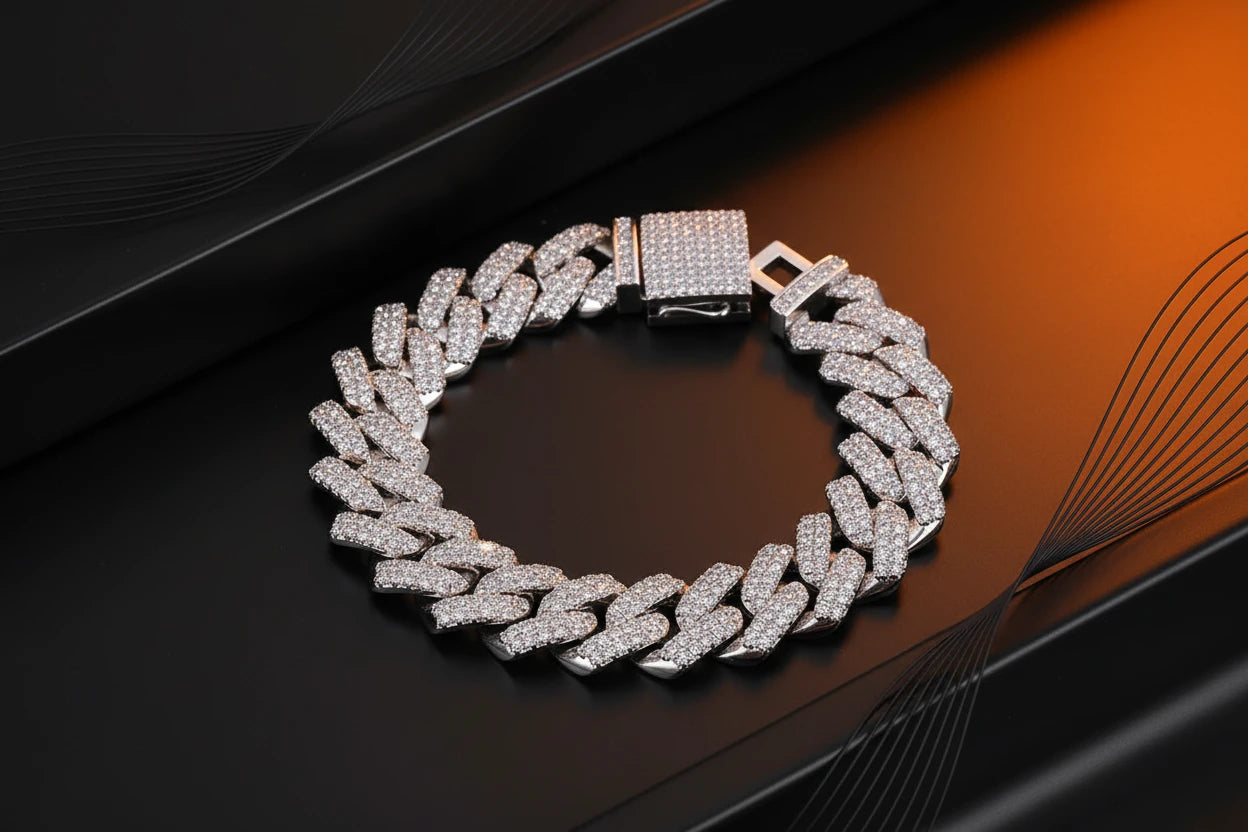 ICED-OUT DIMOND BRACELET