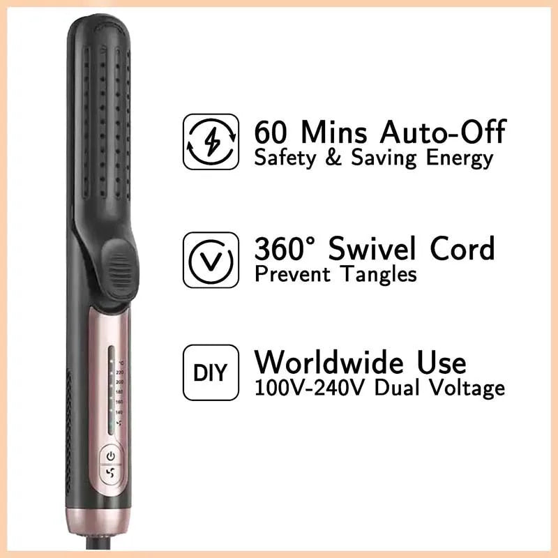 2 in 1 Ceramic Cool Airflow Hair Styler Portable