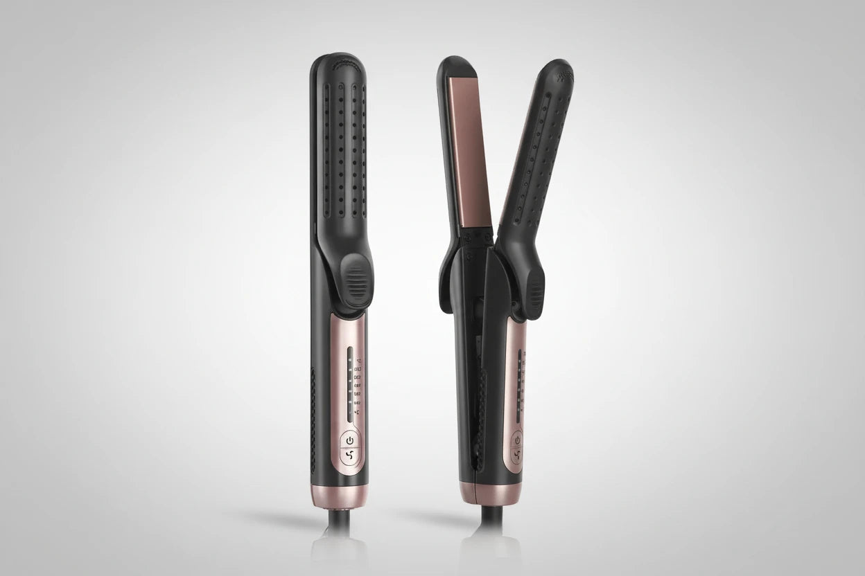 2 in 1 Ceramic Cool Airflow Hair Styler Portable