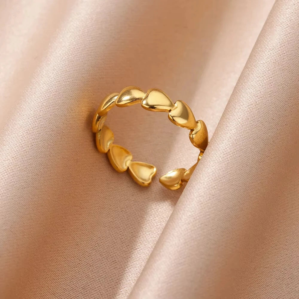 18k Gold-Plated Zicron Ring