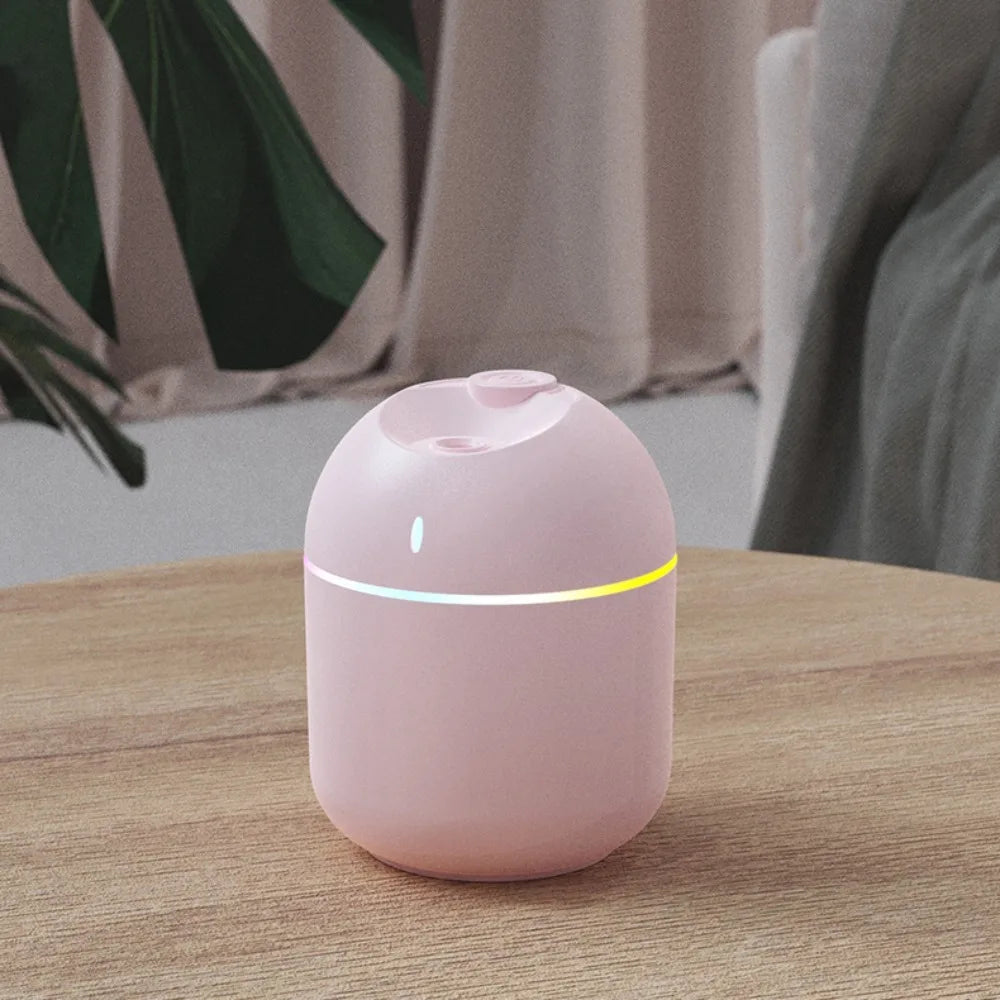 270ml Cool Mist Humidifier & Aroma Diffuser with LED Night Light