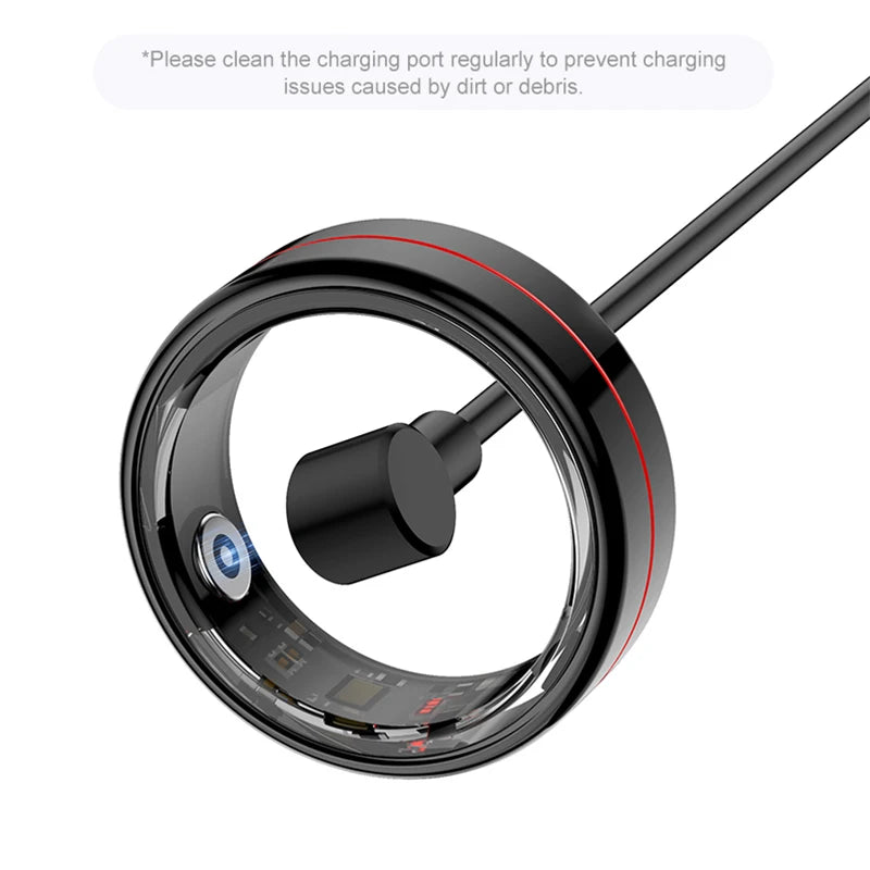 R04 Smart Health Ring – 5ATM Waterproof HRV, Sleep, Heart Rate & Blood Oxygen Monitor for Men & Women