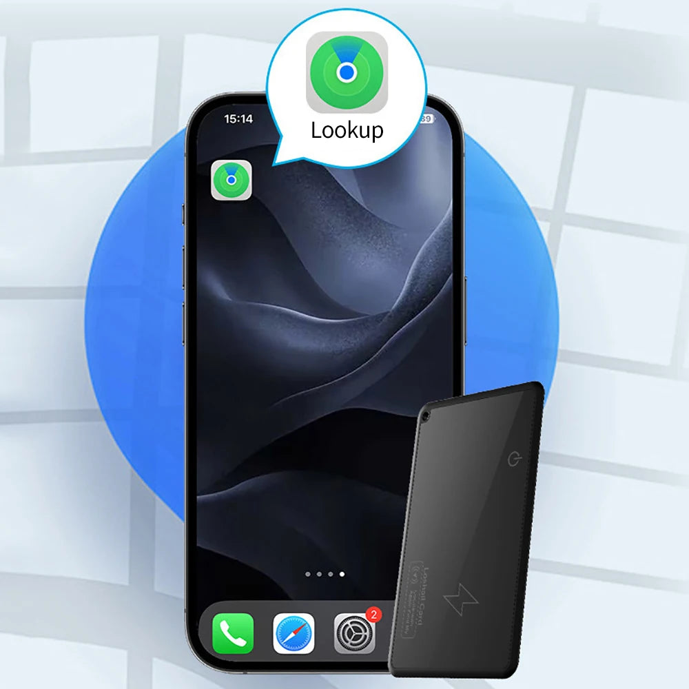 Untra thin Wallet Tracker Card